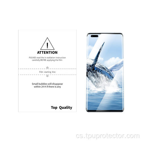 HD Hydrogel Screen Protector pro hydrogelový stroj